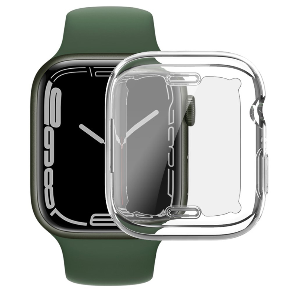 TPU Deksel Apple Watch 41mm Crystal Clear