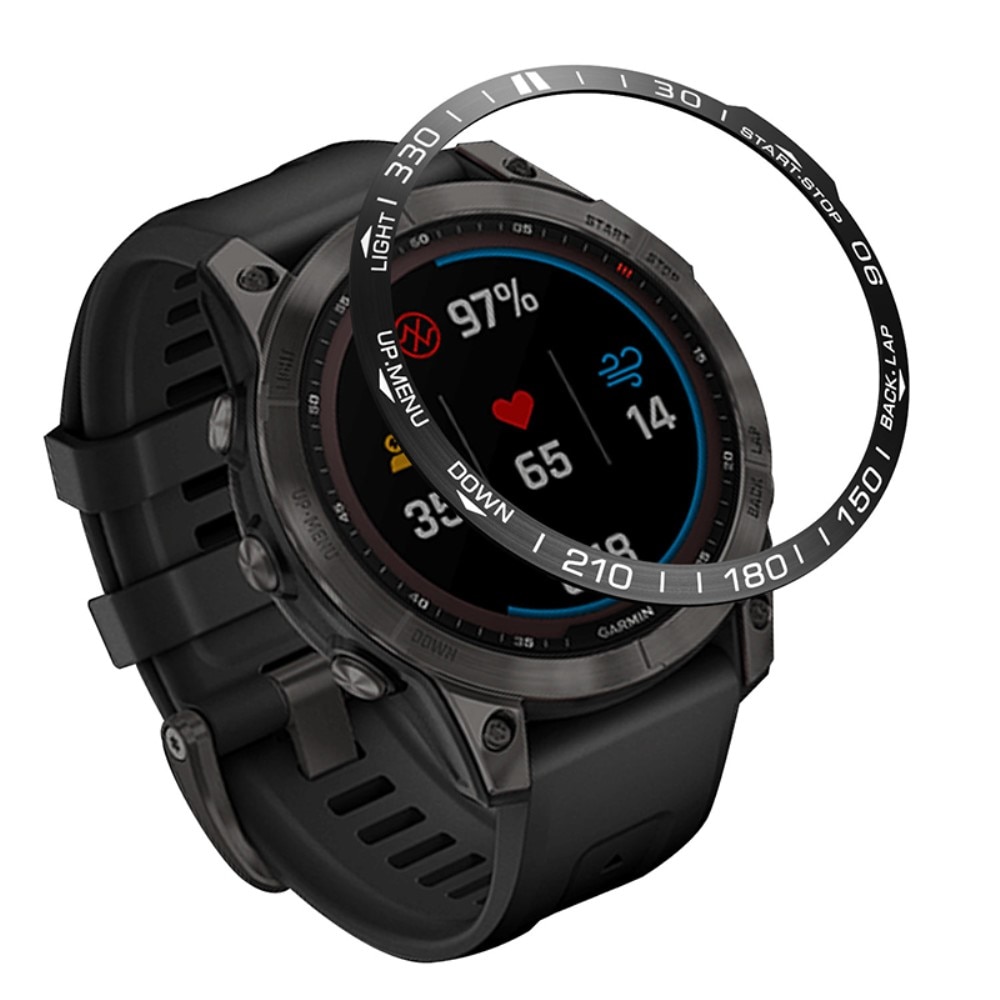 Ramme Garmin Fenix ​​7 svart