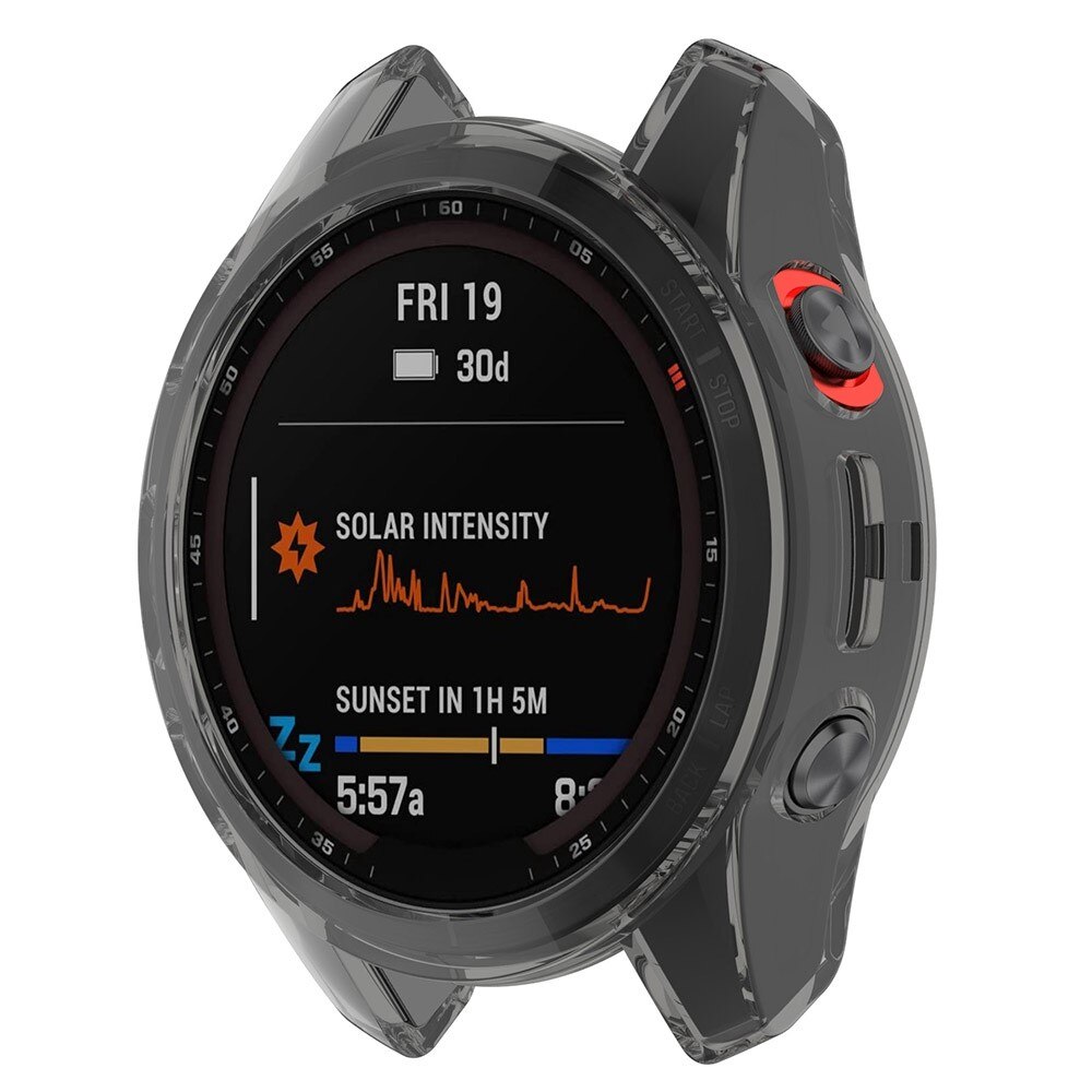 Deksel Garmin Fenix 7S svart