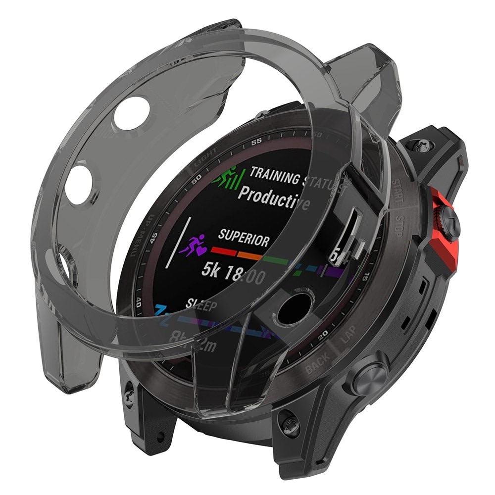 Deksel Garmin Fenix 7X Pro svart