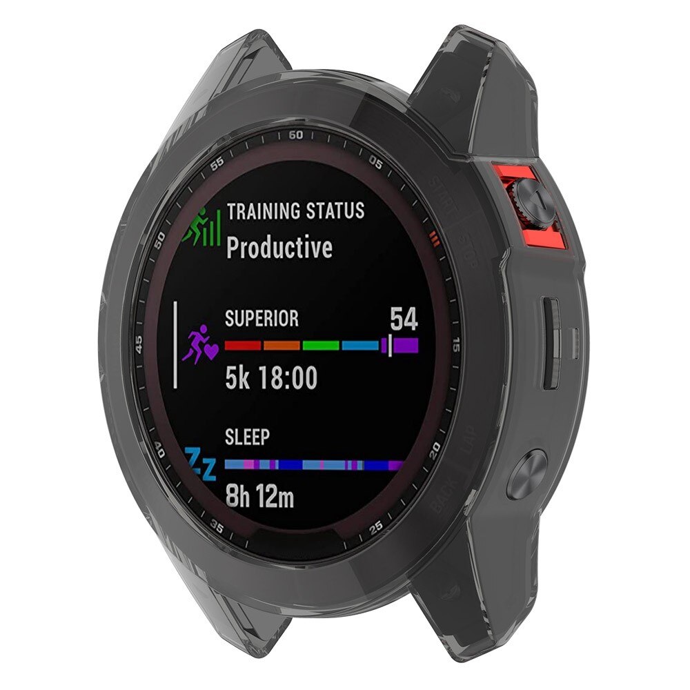 Deksel Garmin Fenix 7X svart