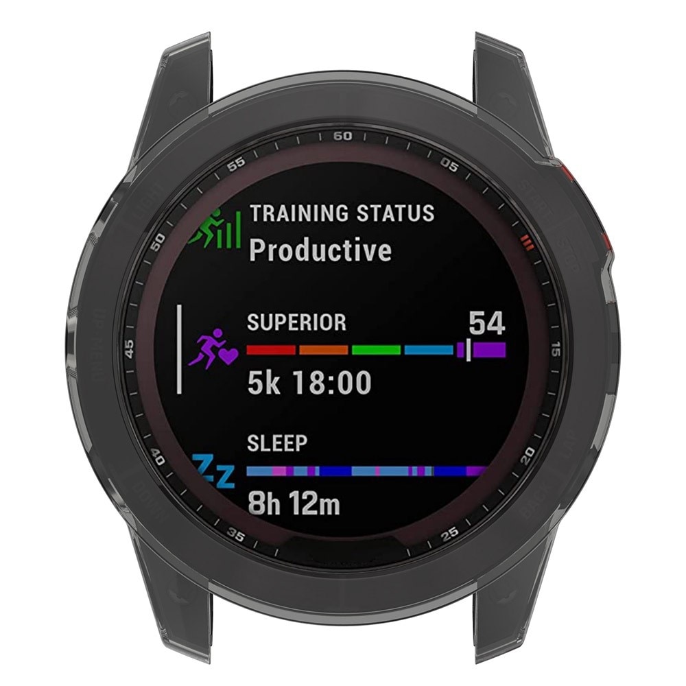 Deksel Garmin Fenix 7X Pro svart