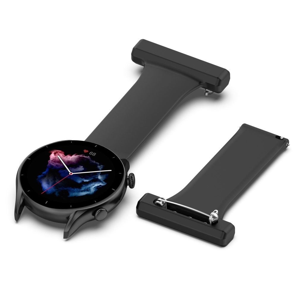 Samsung Galaxy Watch 46mm/45 mm søsterur reim svart