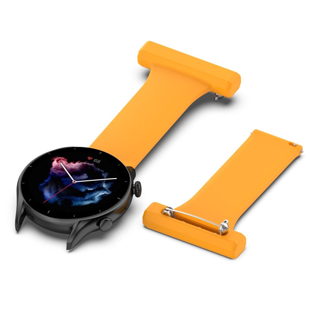 Samsung Galaxy Watch 46mm/45 mm søsterur reim gul