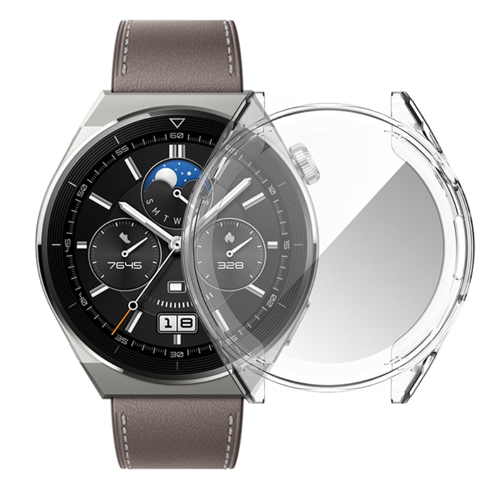 Heldekkende Deksel Huawei Watch GT 3 Pro gjennomsiktig