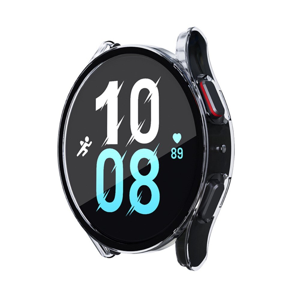 Full Cover Case Samsung Galaxy Watch 4/5 44mm gjennomsiktig