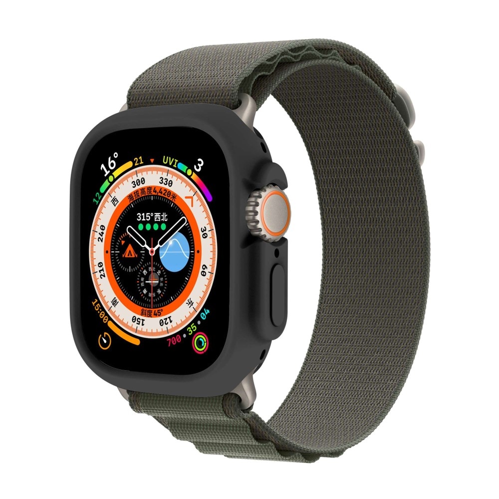 TPU Deksel Apple Watch Ultra 49mm svart