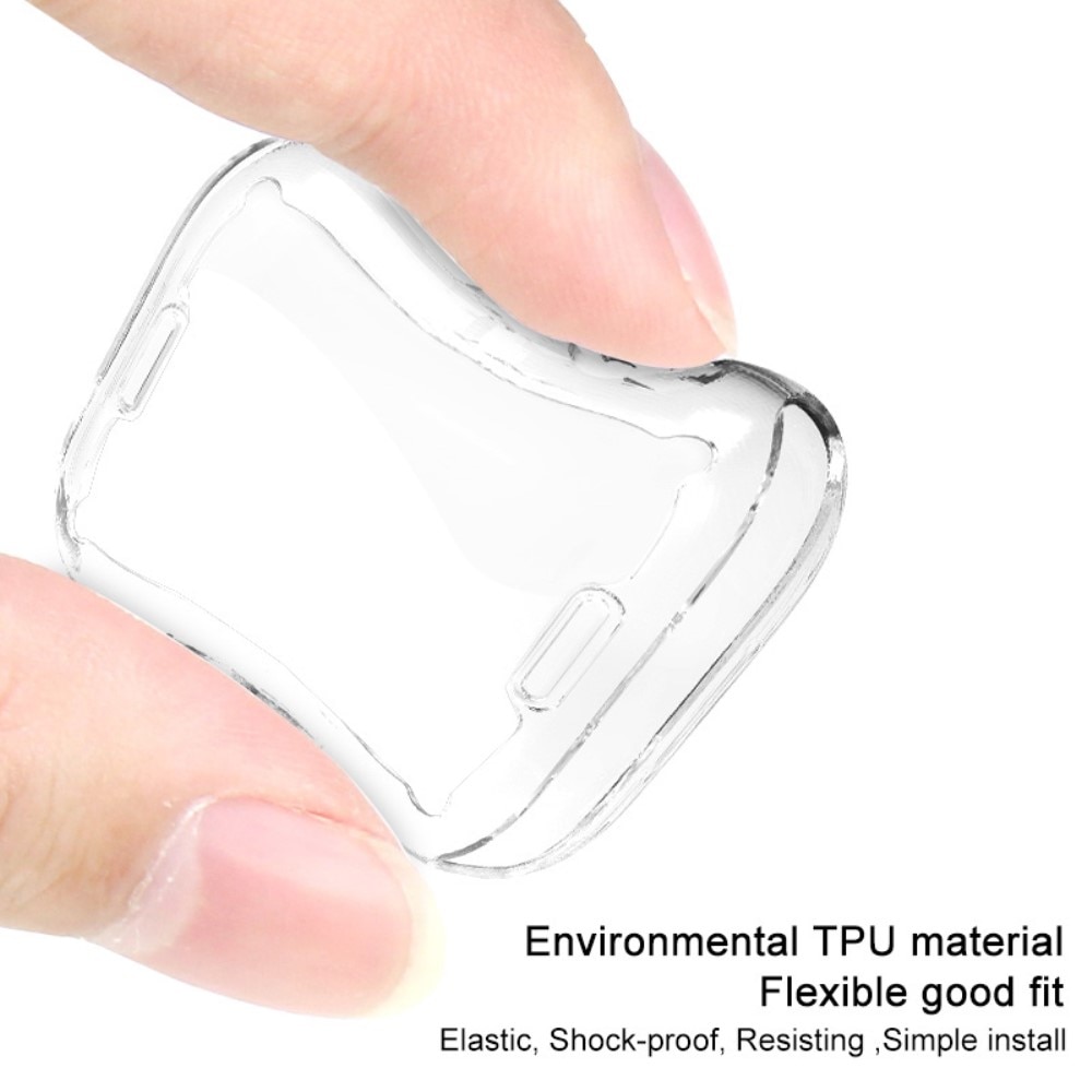 TPU Deksel Apple Watch 44mm Crystal Clear