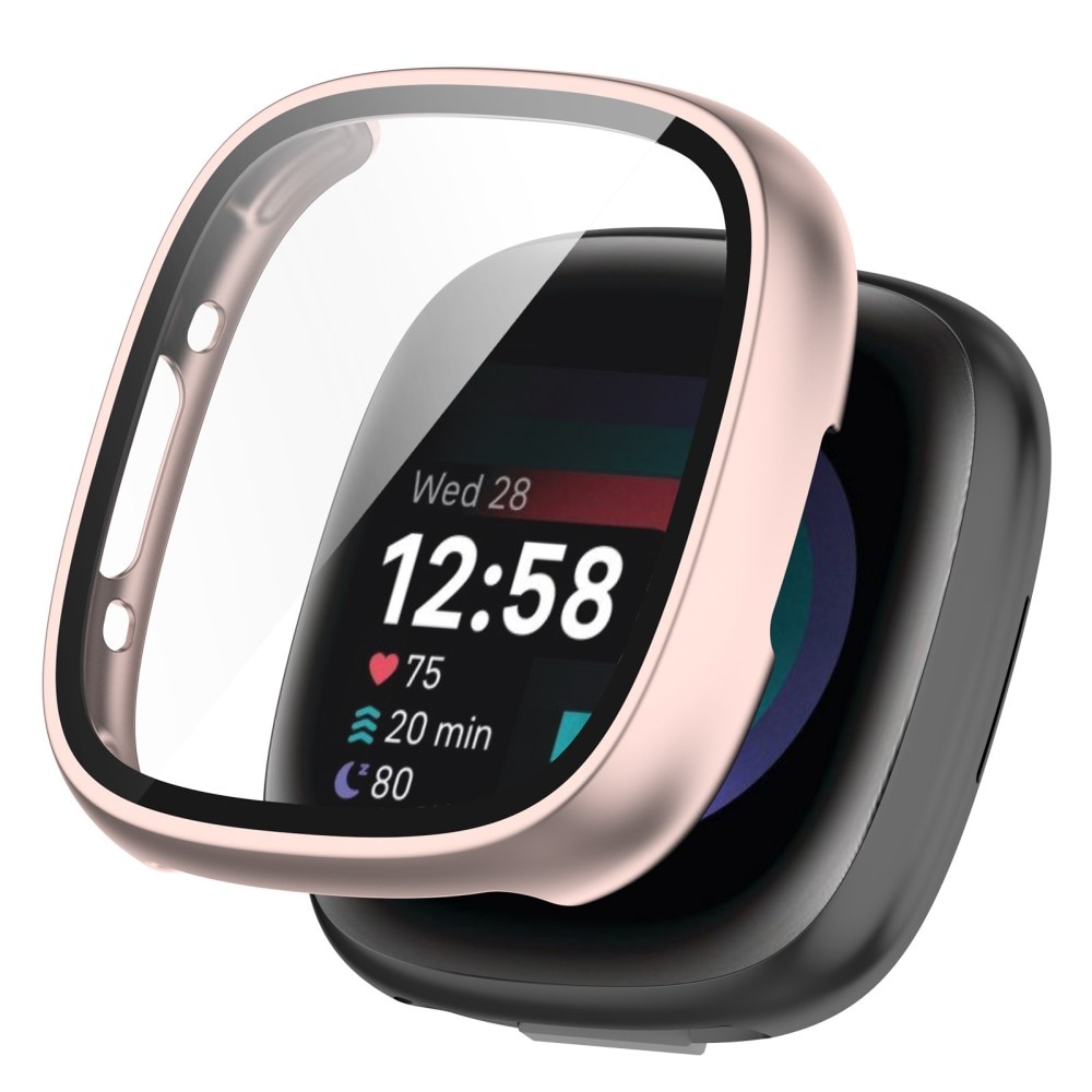 Full Cover Case Fitbit Versa 4/Sense 2 rosegull