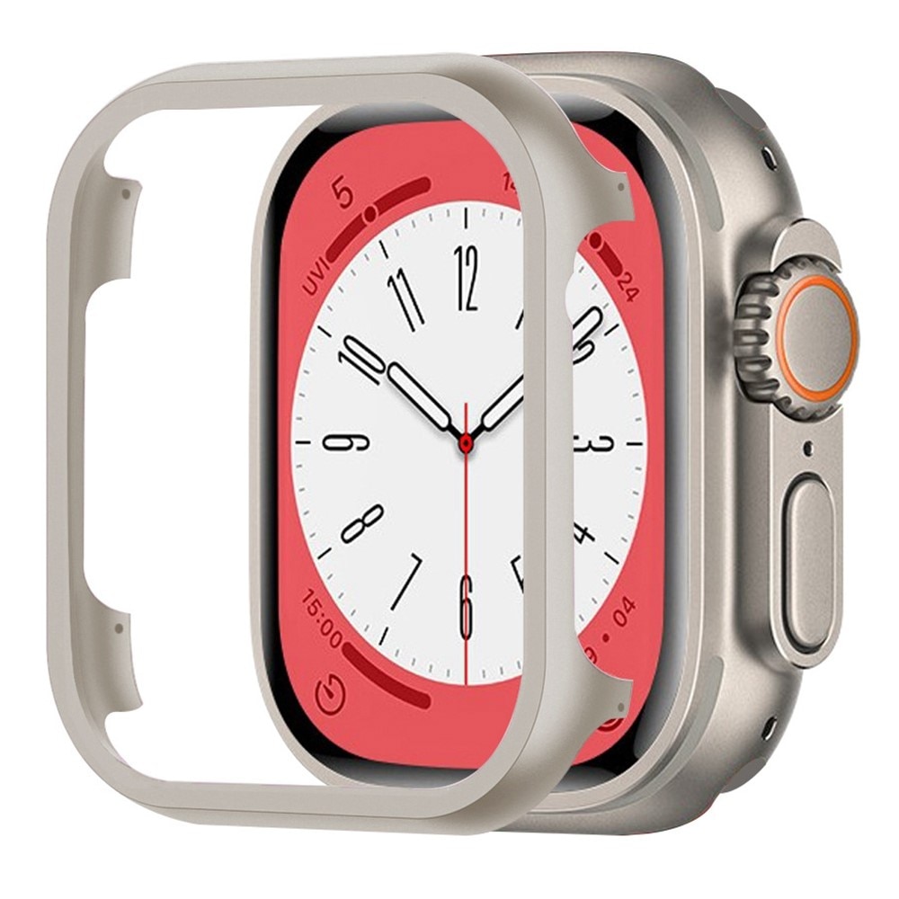 Deksel aluminium Apple Watch Ultra 49mm beige