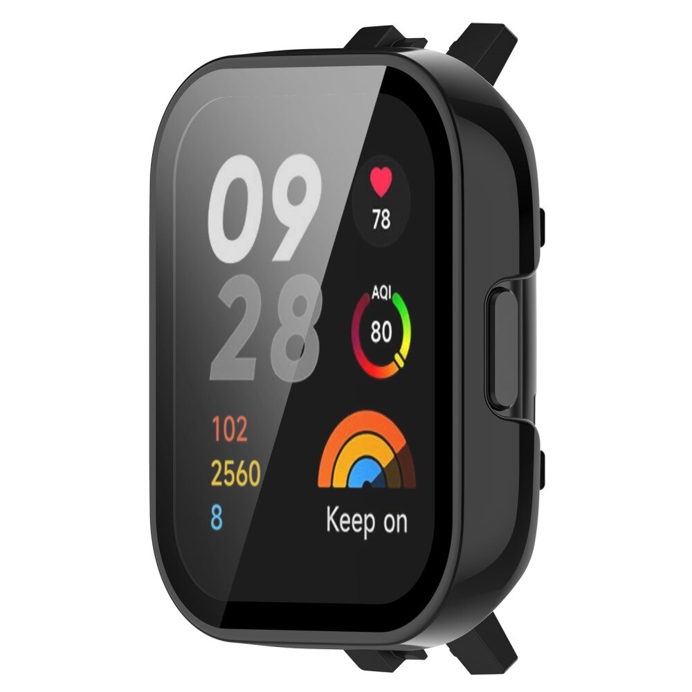 Full Cover Case Xiaomi Redmi Watch 3 Svart