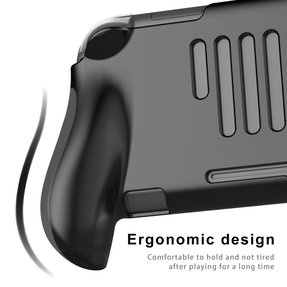 Ergonomic Handle Deksel Nintendo Switch Lite grå