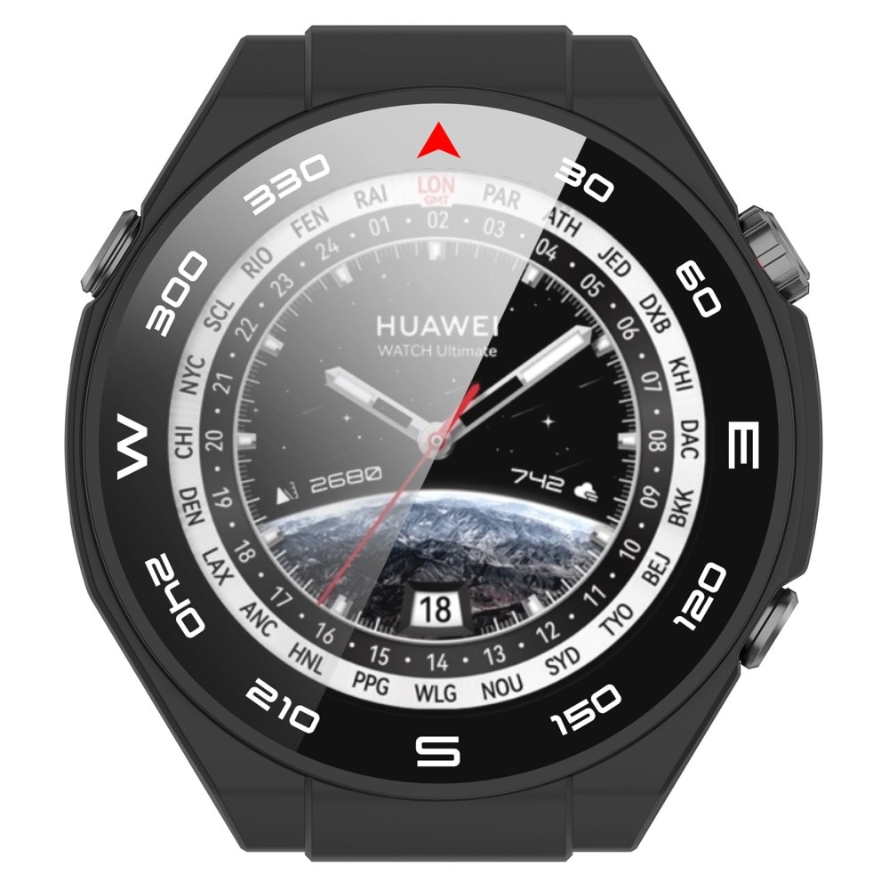 Full Cover Case Huawei Watch Ultimate svart