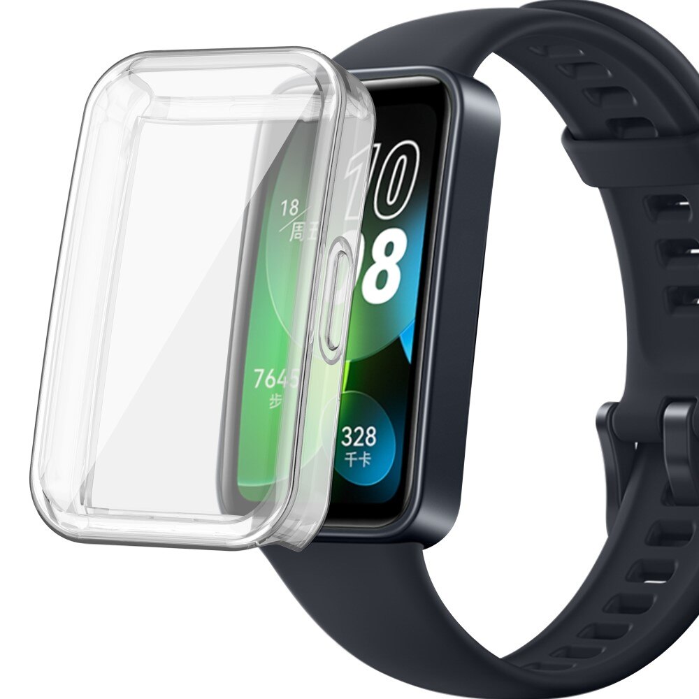 Full Protection Case Huawei Band 8 gjennomsiktig