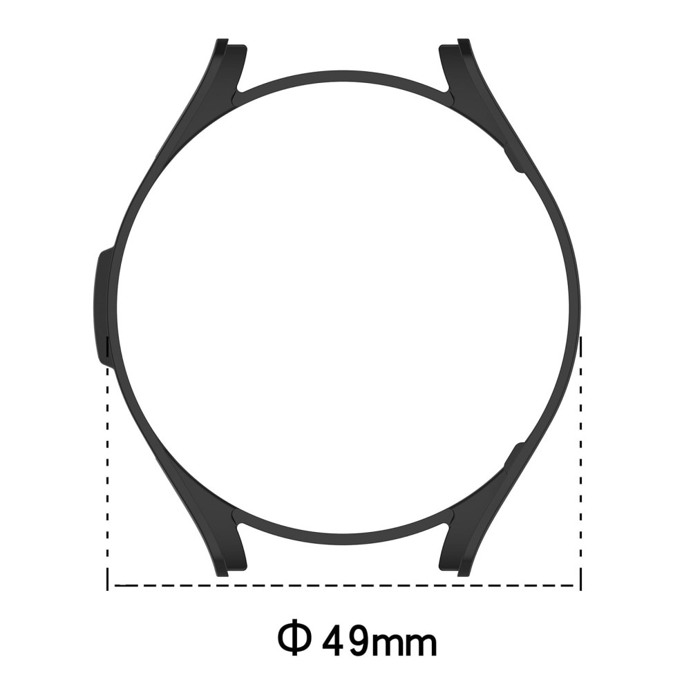 Samsung Galaxy Watch 6 Classic 47mm Deksel Gjennomsiktig