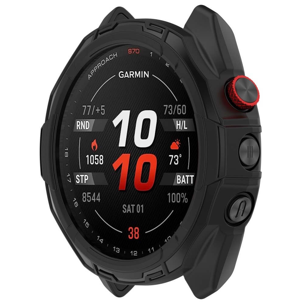 TPU Deksel Garmin Approach S70 47mm svart