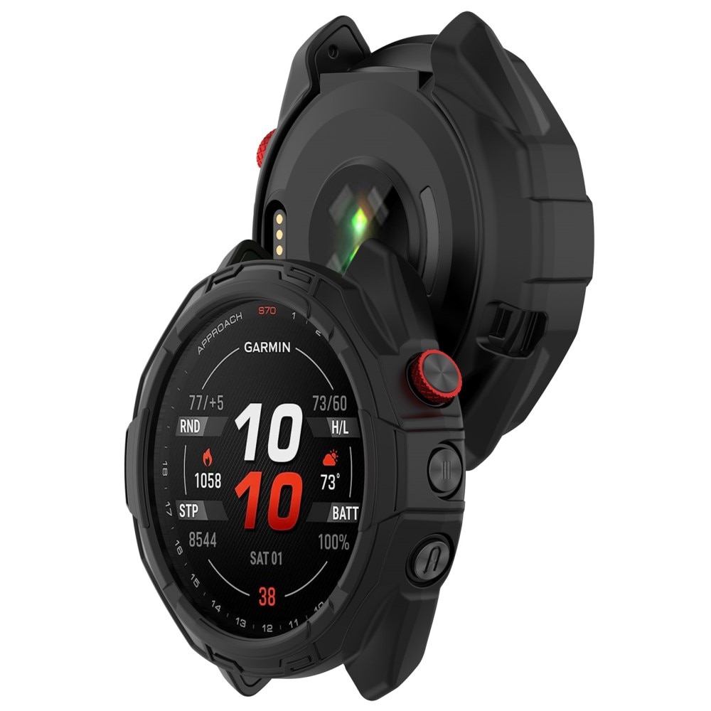 TPU Deksel Garmin Approach S70 47mm svart