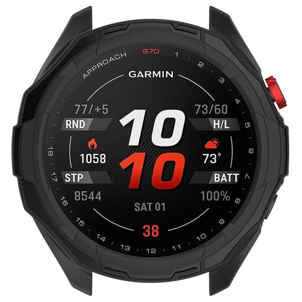 TPU Deksel Garmin Approach S70 47mm svart