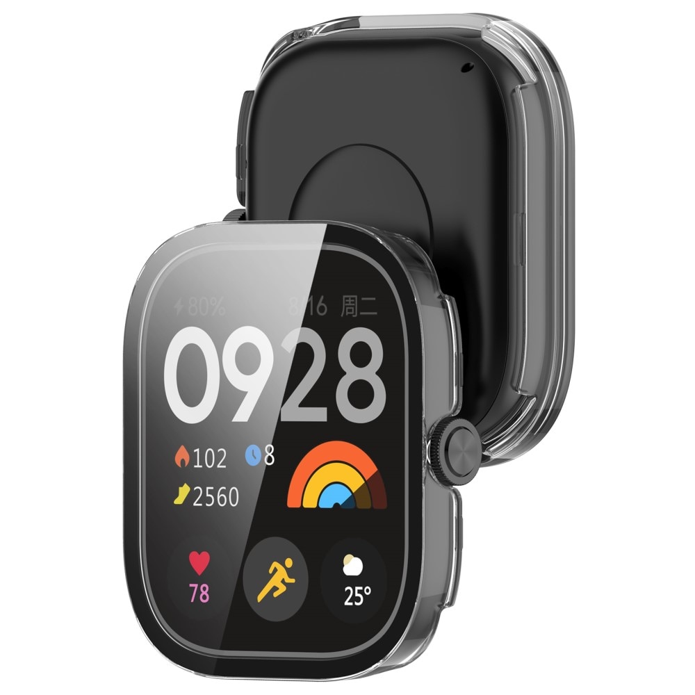 Full Cover Case Xiaomi Redmi Watch 4 gjennomsiktig