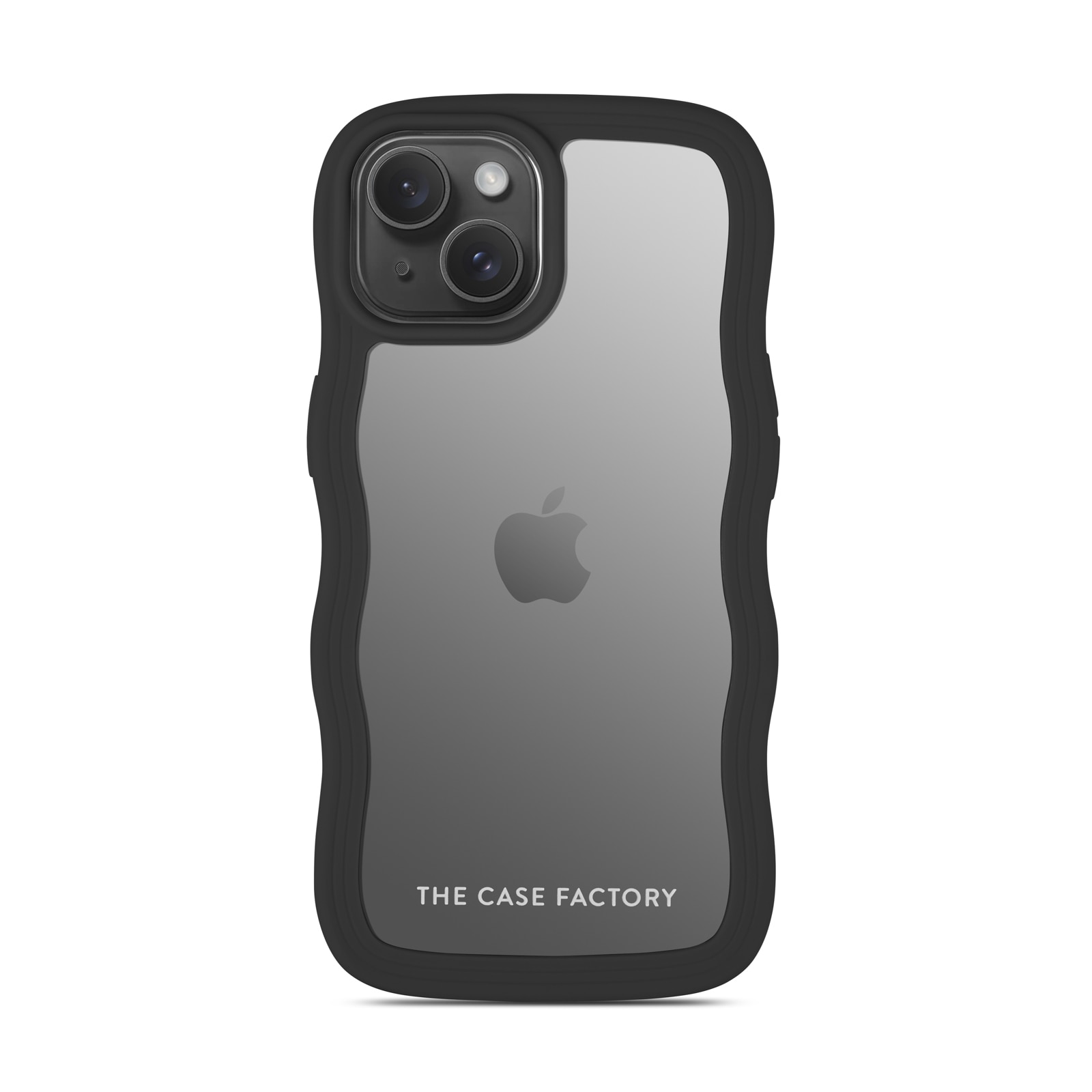 The Wave Case iPhone 15 Svart