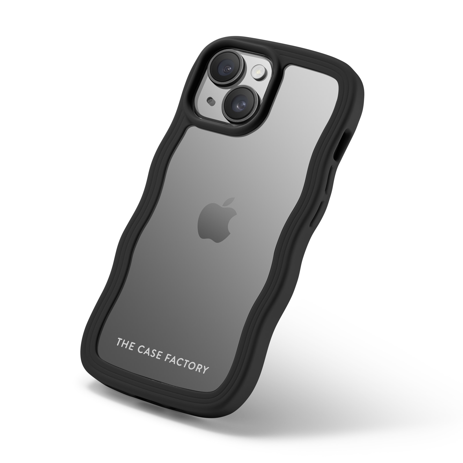 The Wave Case iPhone 15 Svart