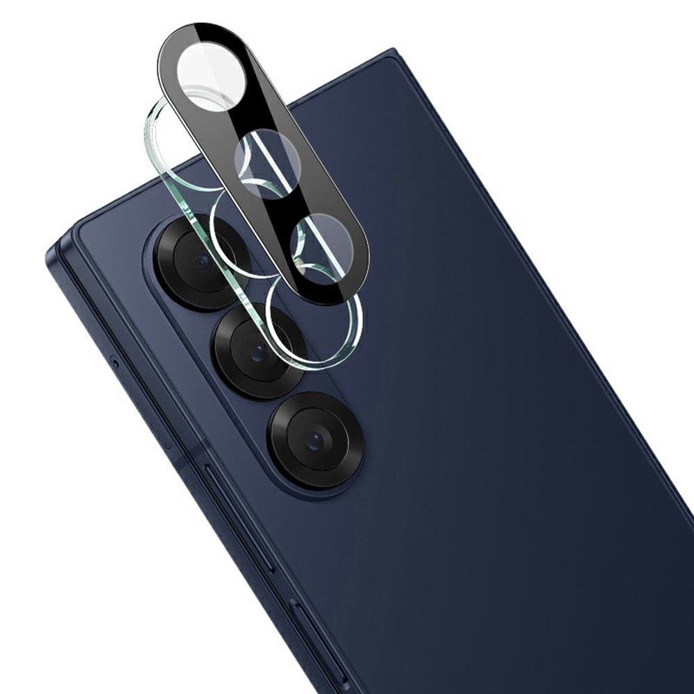 Herdet Glass Linsebeskyttelse Samsung Galaxy Z Fold 7 Svart