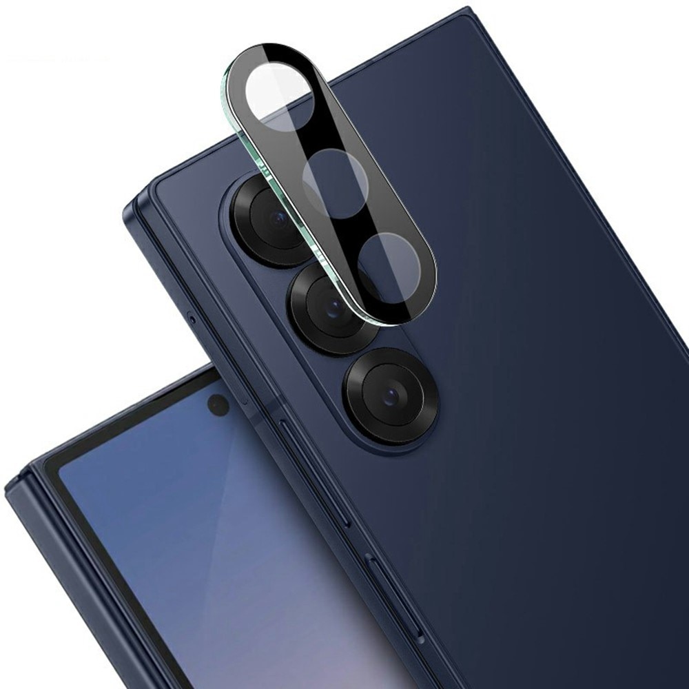Herdet Glass Linsebeskyttelse Samsung Galaxy Z Fold 7 Svart