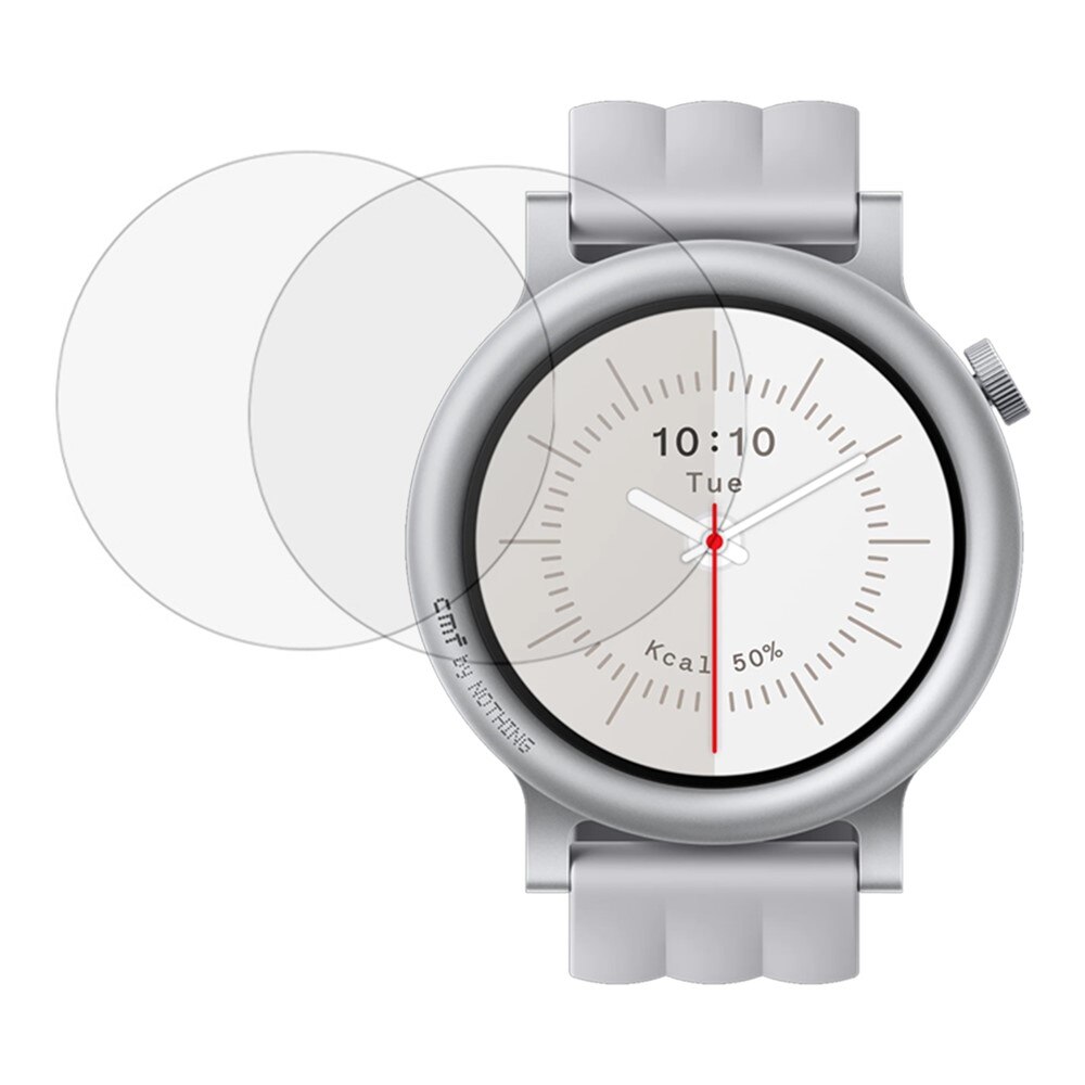 2-Pack Herdet Glass 0.3mm Skjermbeskytter CMF by Nothing CMF Watch 3 Pro