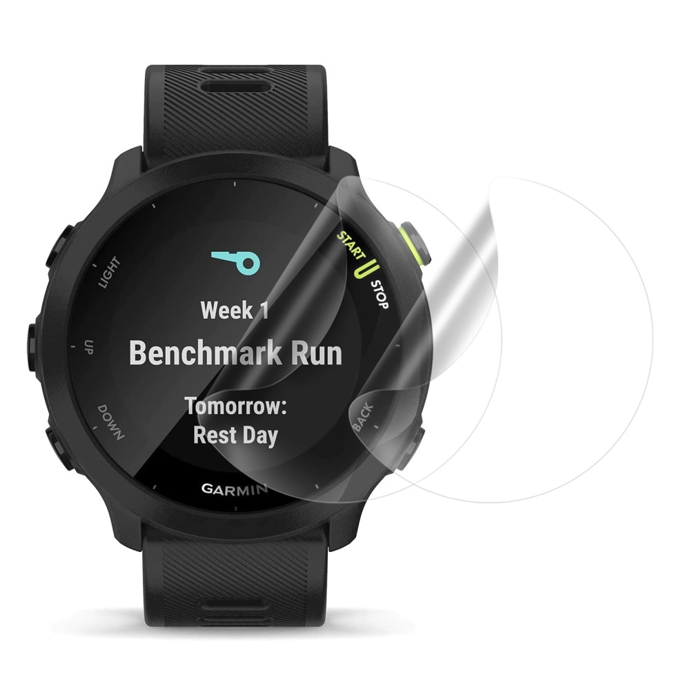 Skjermbeskytter Garmin Forerunner 55 (2-pack)