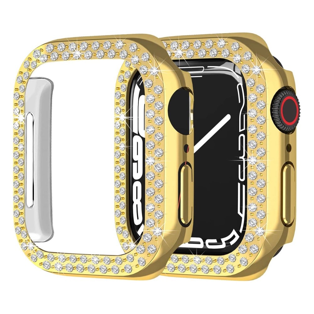 Apple Watch 40mm Rhinestone deksel gull