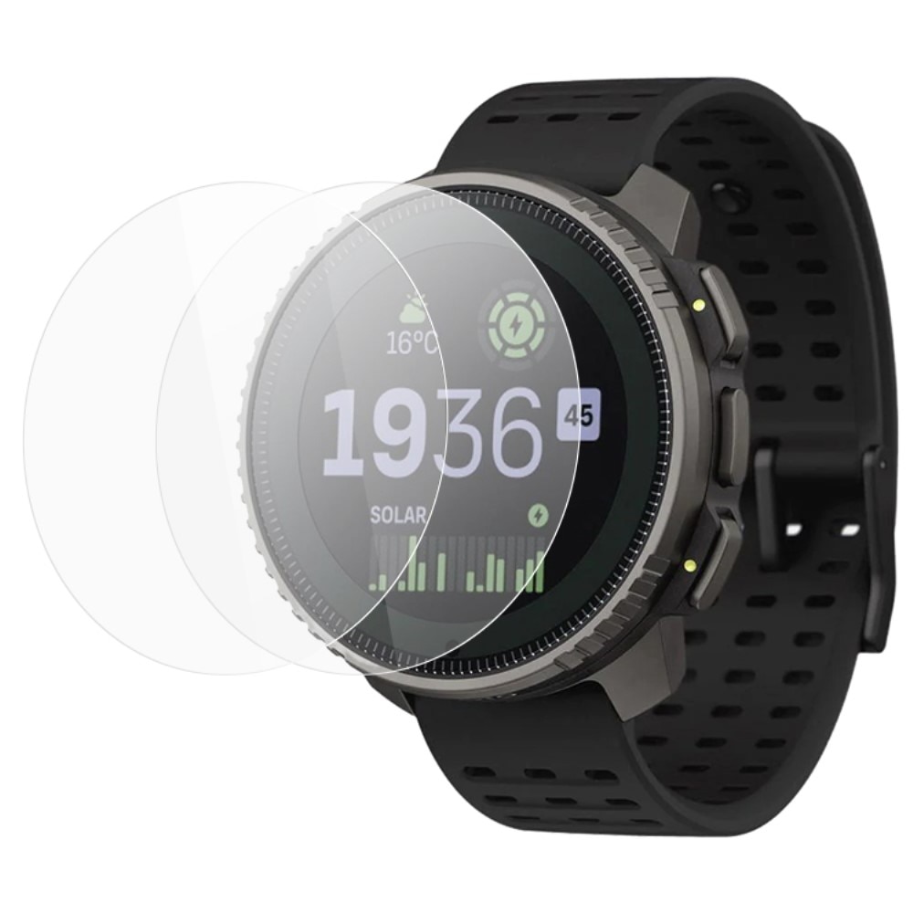 2-Pack Herdet Glass 0.3mm Skjermbeskytter Suunto Vertical