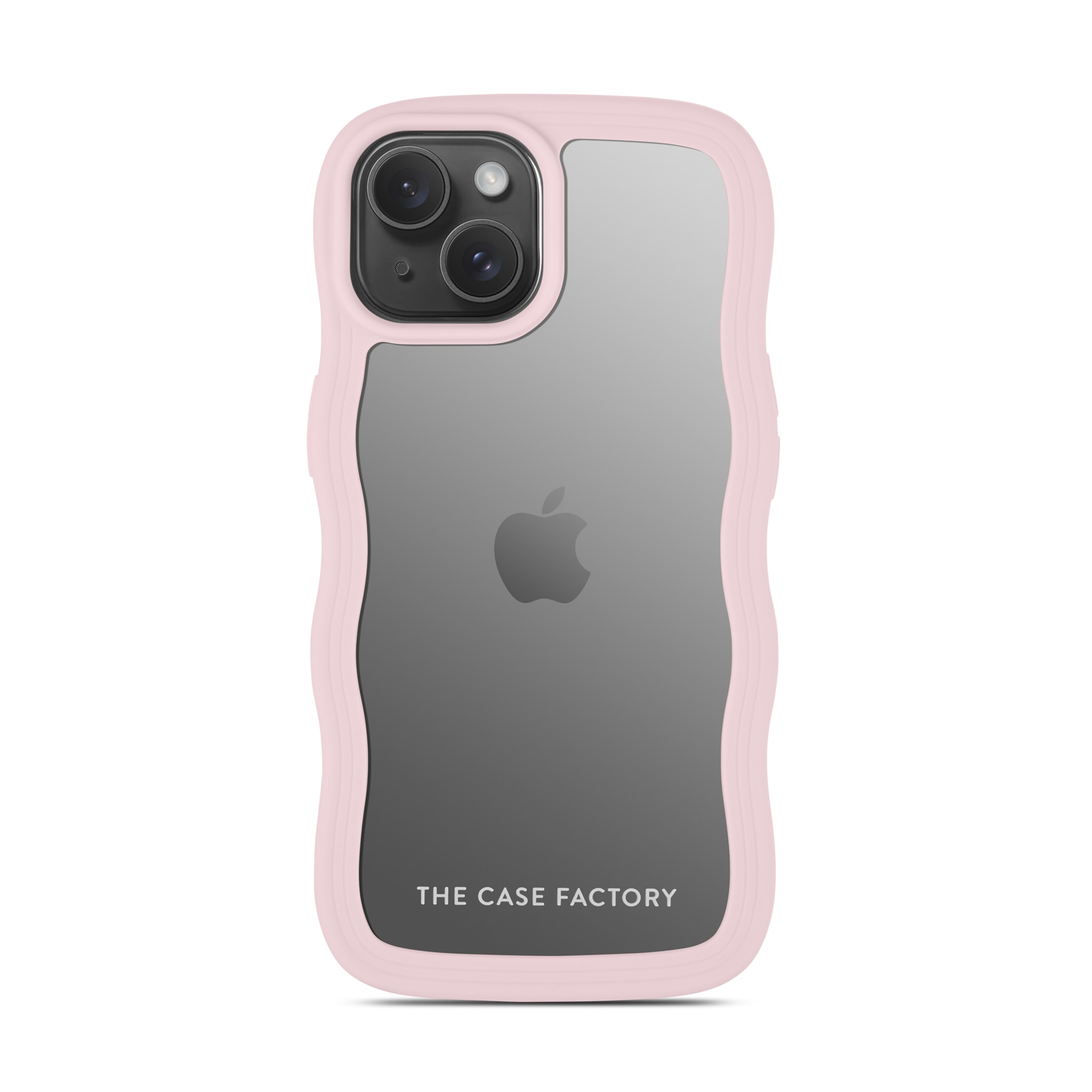 The Wave Case iPhone 15 Rosa