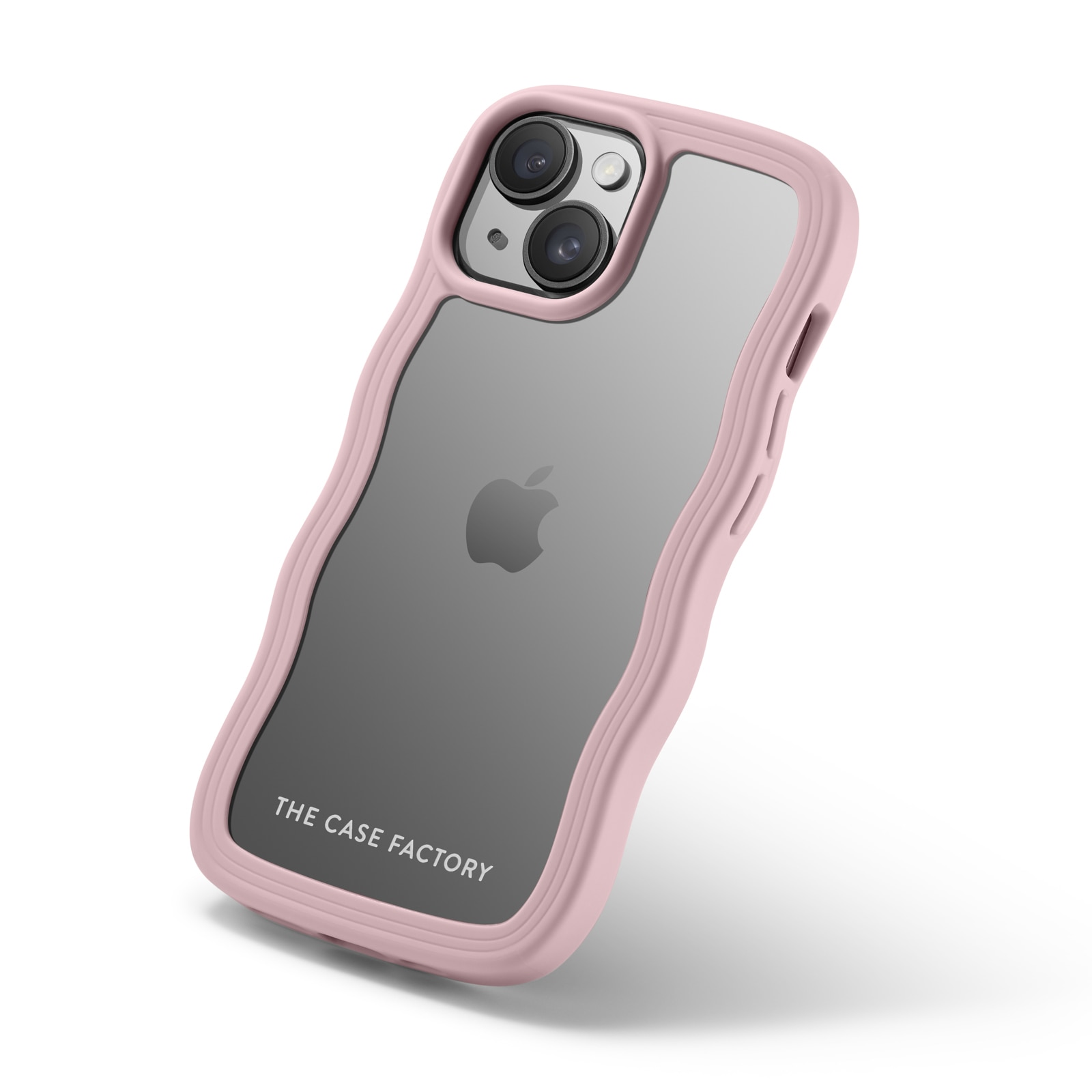 The Wave Case iPhone 15 Rosa