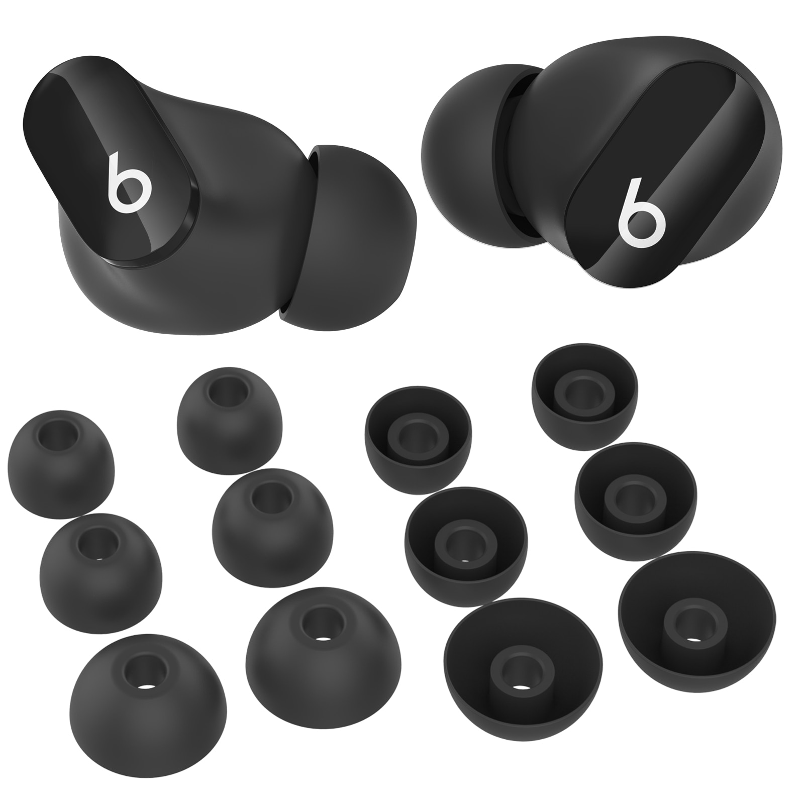 Ear Tips (3-pack) Beats Studio Buds Plus Svart