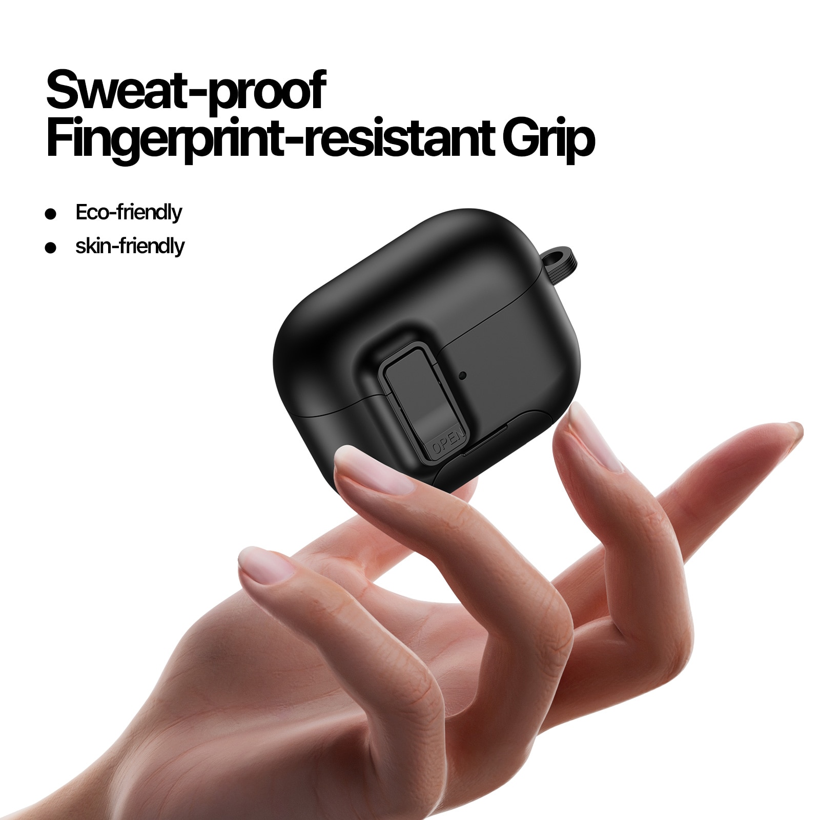 PECQ Series Deksel Apple AirPods Pro 3 Svart