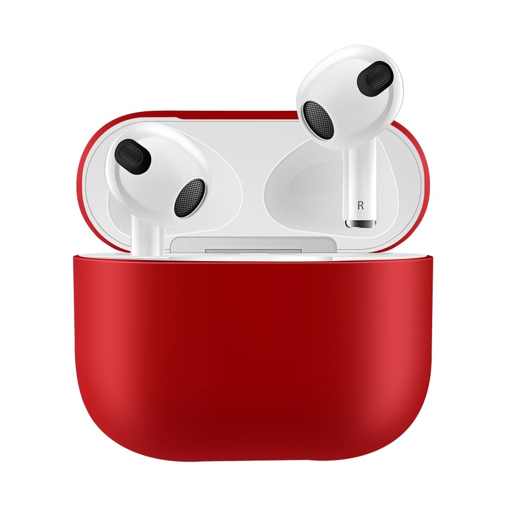 Silikondeksel Apple AirPods 3 rød