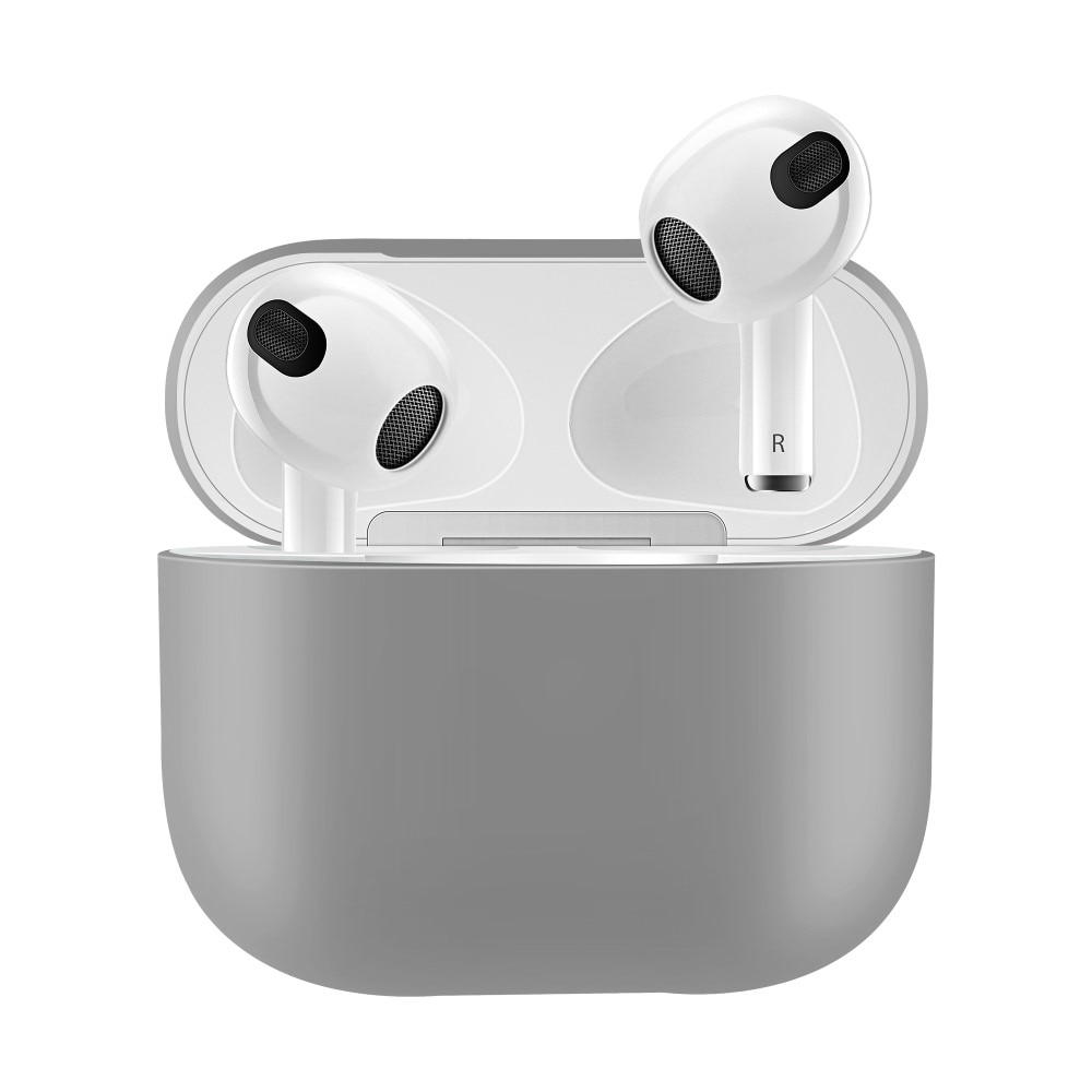 Silikondeksel Apple AirPods 3 grå