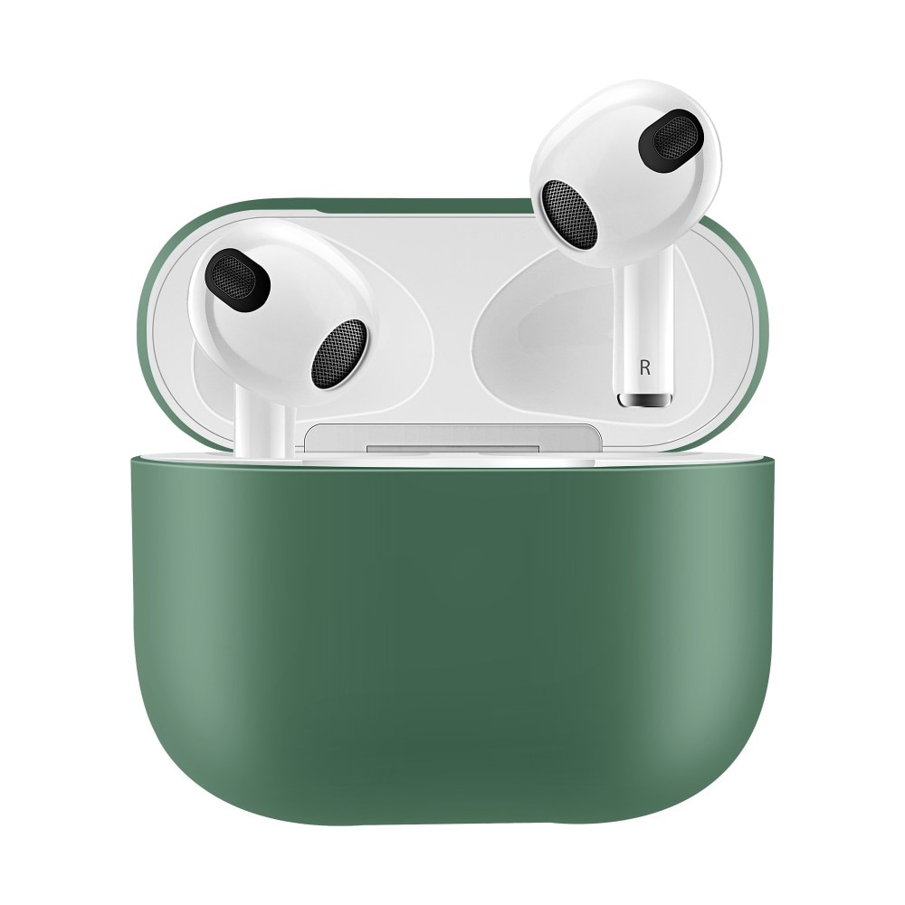 Silikondeksel Apple AirPods 3 grönn