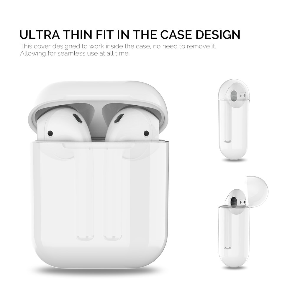 Earpads Silikon (3-pack) Apple AirPods hvit