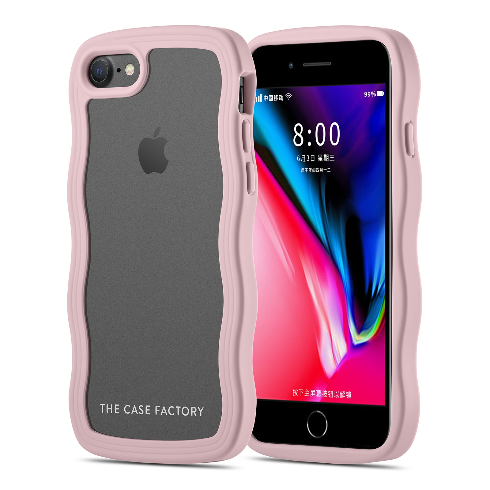 The Wave Case iPhone SE 2022 Rosa