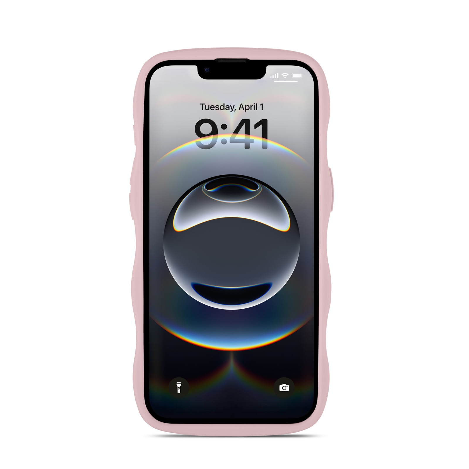 The Wave Mag Case iPhone 16e Rosa