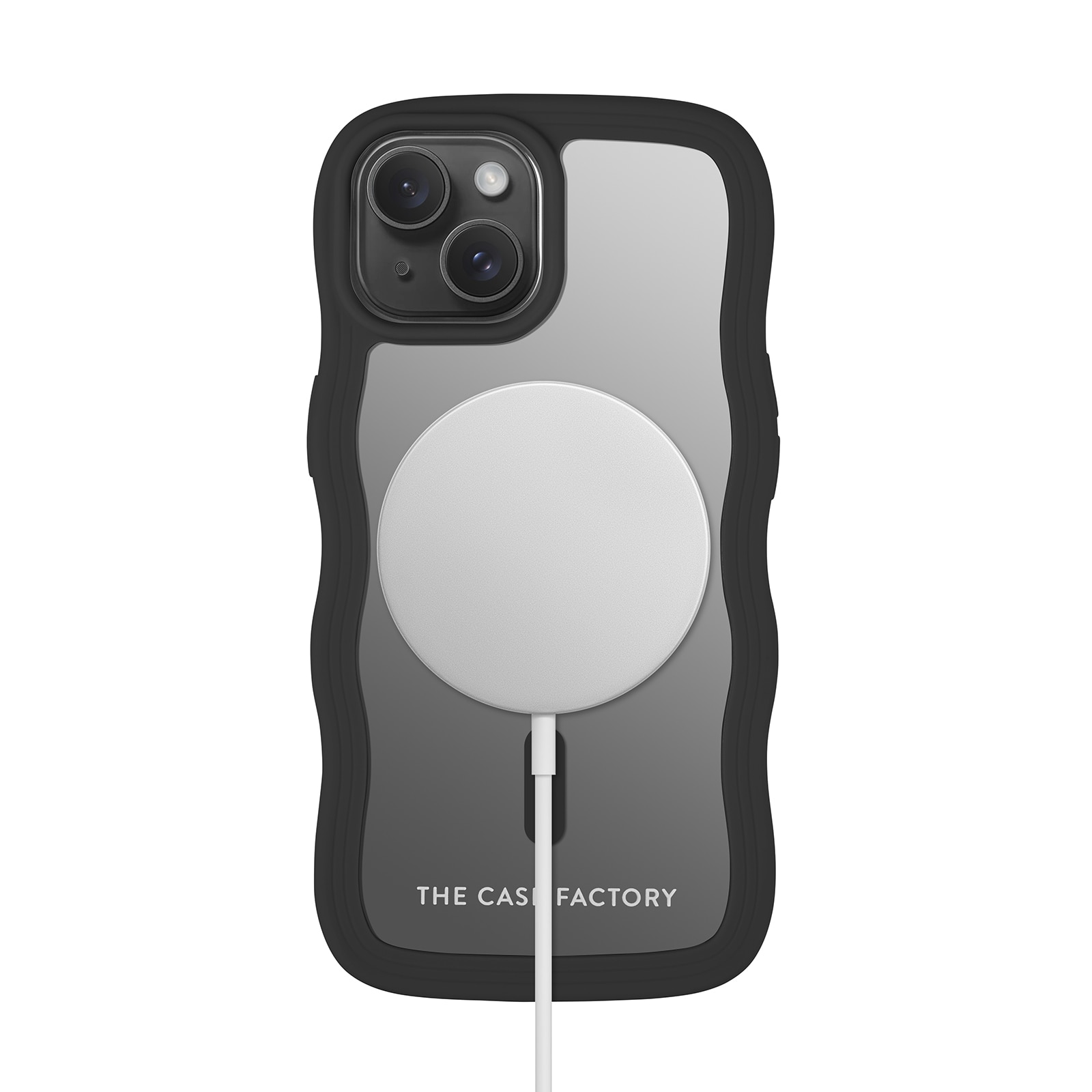 The Wave Mag Case iPhone 15 Svart