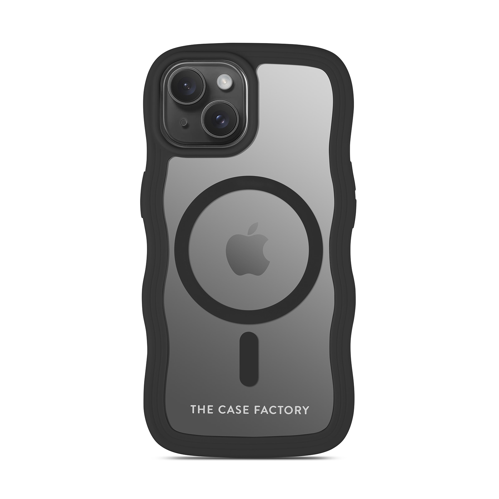 The Wave Mag Case iPhone 15 Svart