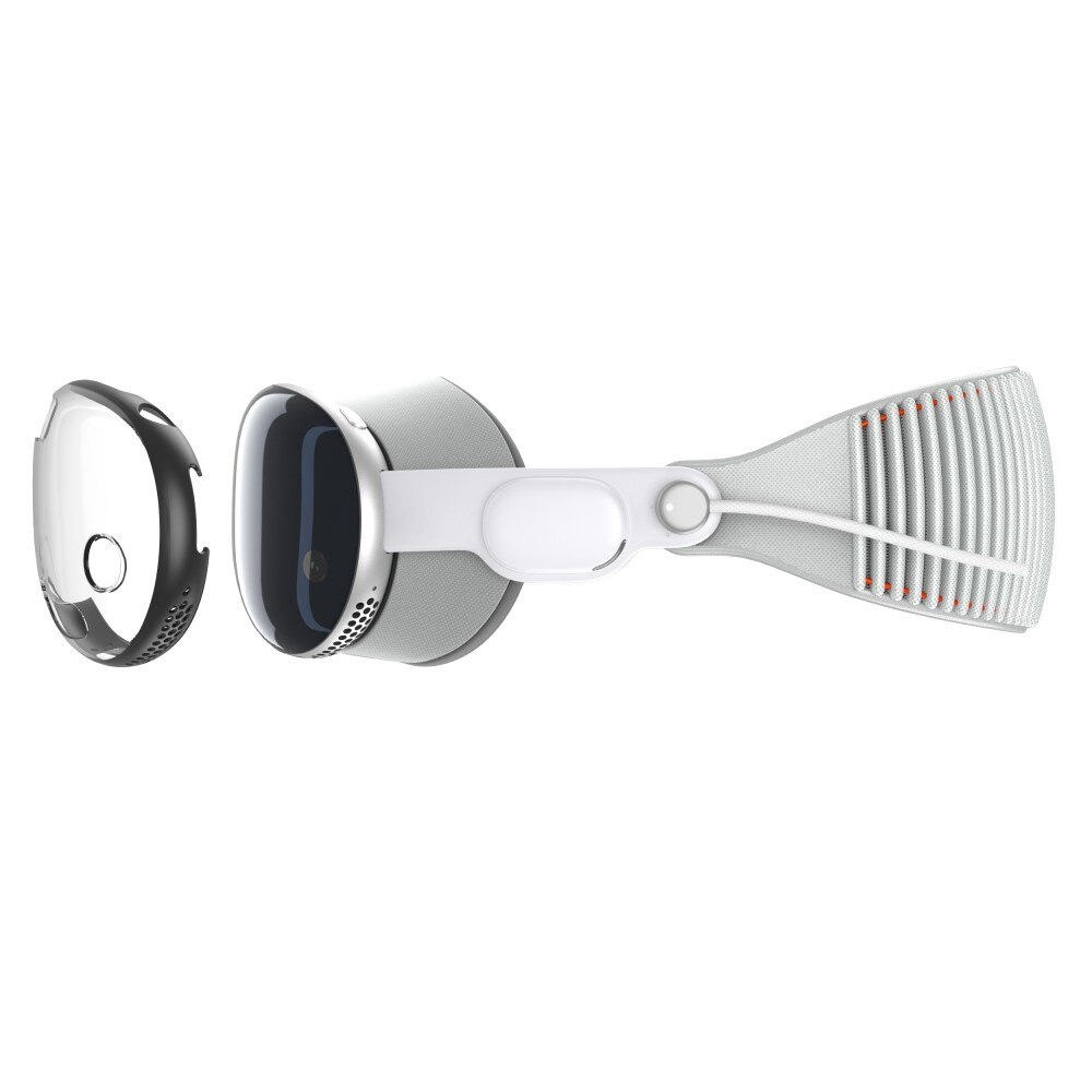 Deksel Apple Vision Pro svart