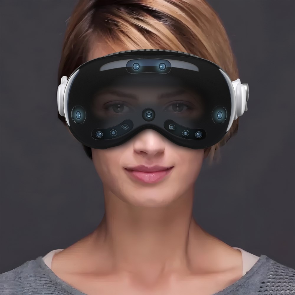 Deksel Apple Vision Pro svart