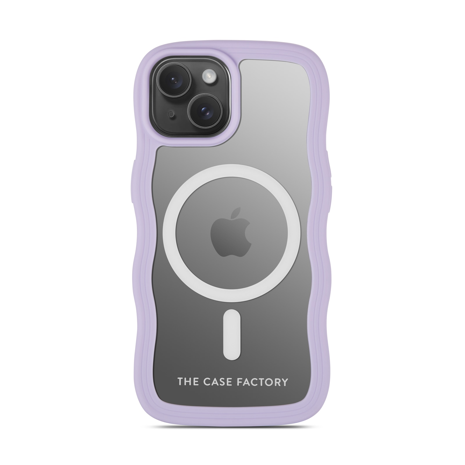 The Wave Mag Case iPhone 15 Lilla