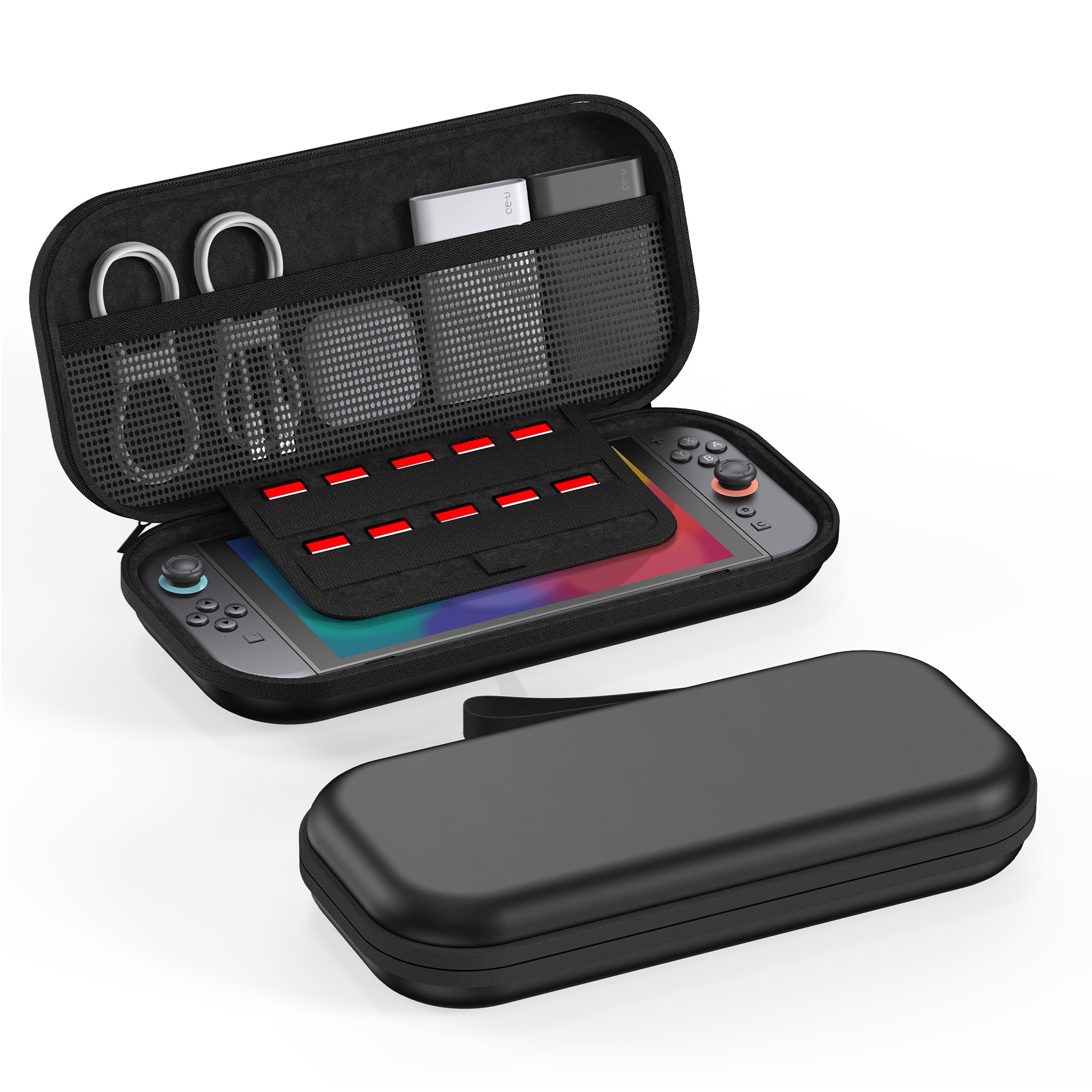 Oppbevaringsveske for Nintendo Switch 2 Svart