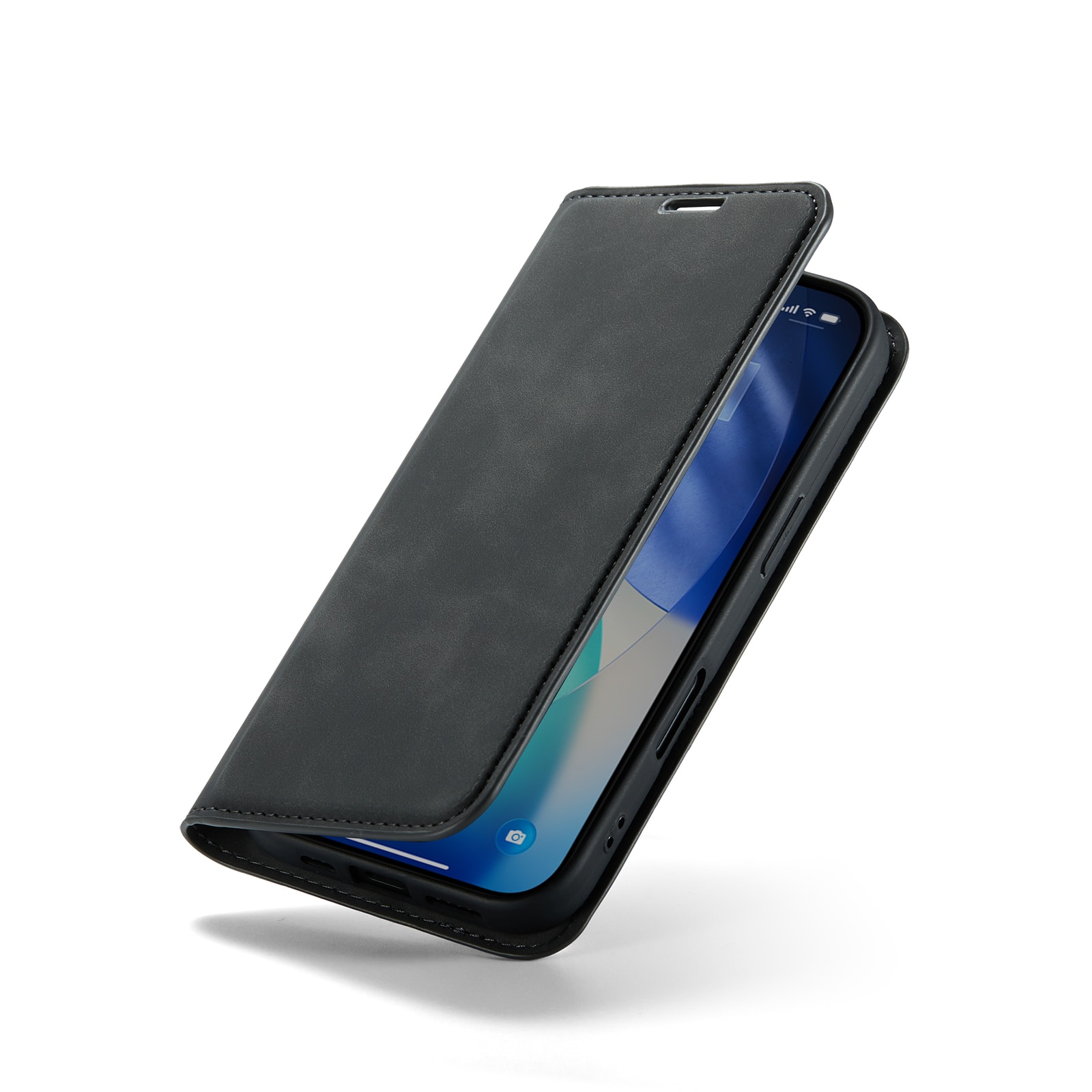 iPhone 17 Slim Mobilveske Svart