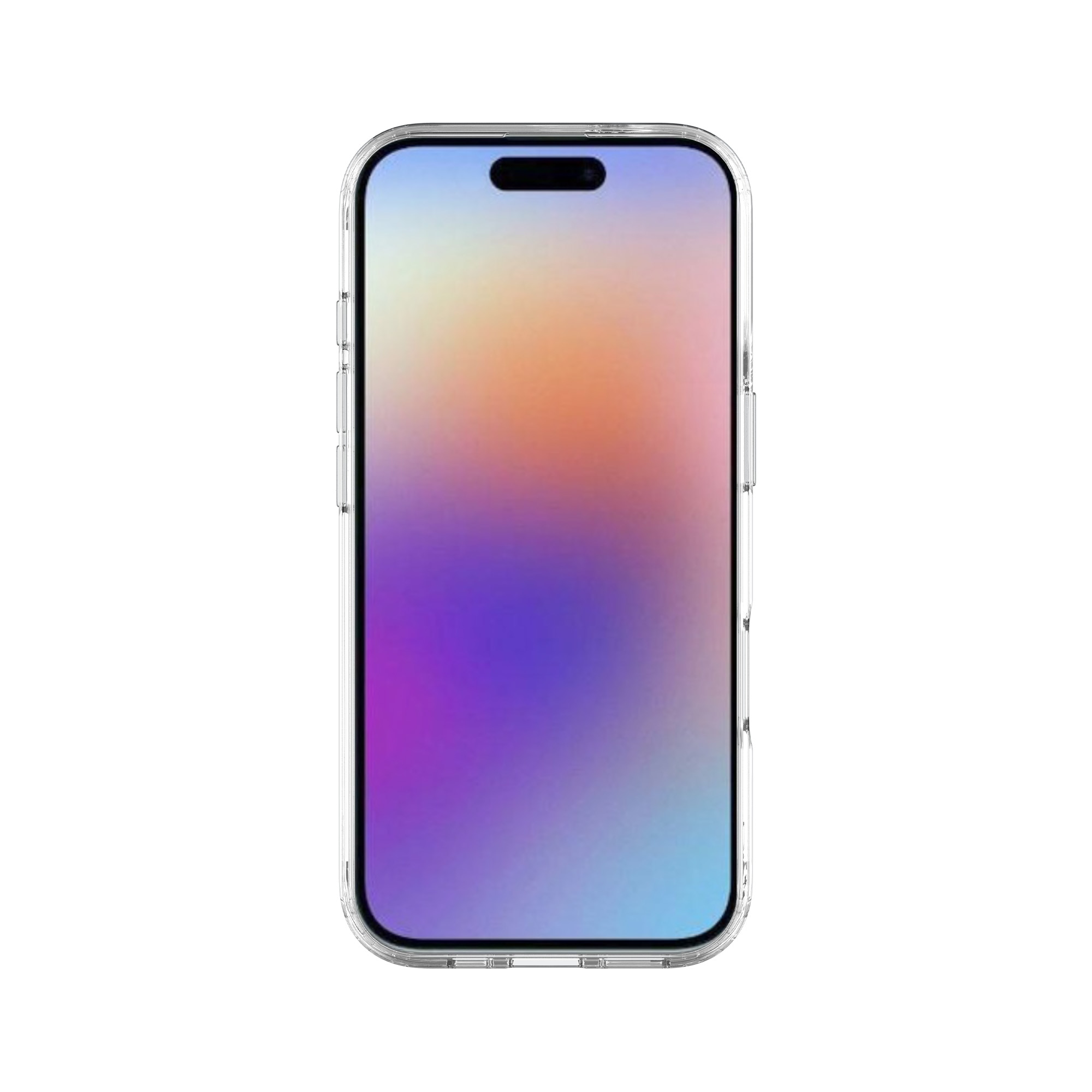 Hybriddeksel iPhone 17 Gjennomsiktig