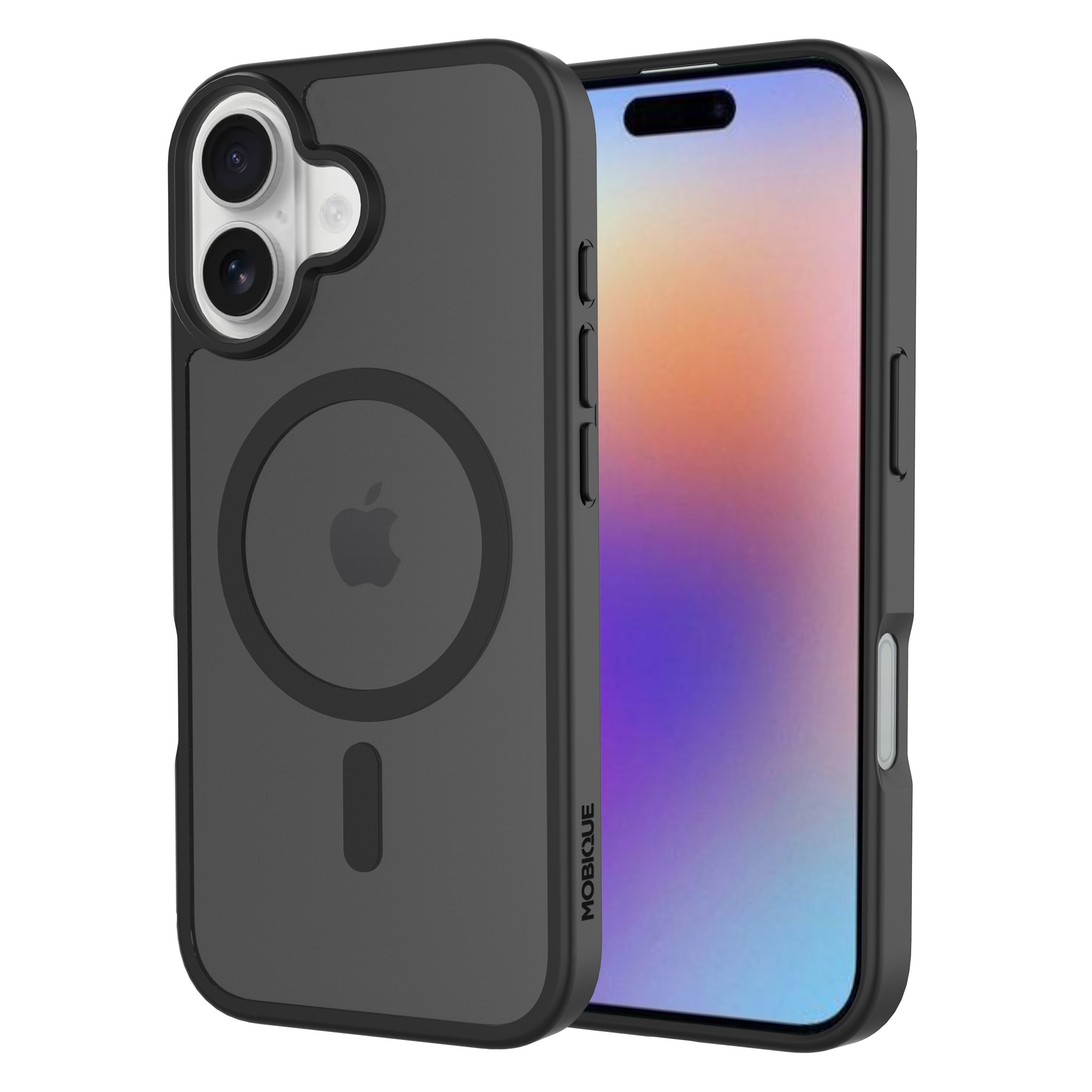 Magnetic Hybrid Deksel iPhone 17 Frosted Black